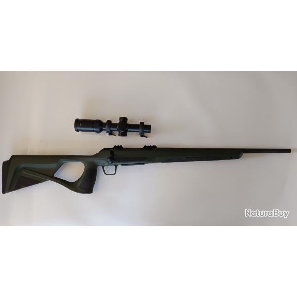 CZ 600 Ergo synthtique vert calibre 308 win avec lunette Leica FORTIS 6 1-6x24