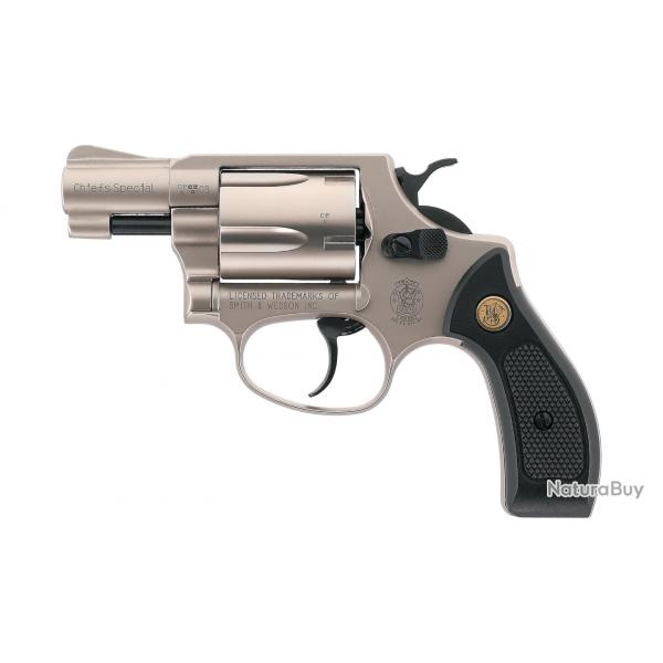 Revolver d'alarme Swith&Wesson CHIEFS SPECIAL CHROME CAL.9MM RK 5CPS