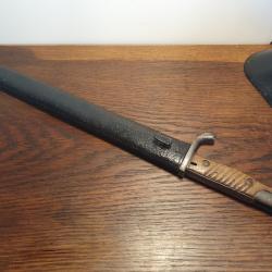WW1 baïonnette allemande 98-05 mauser
