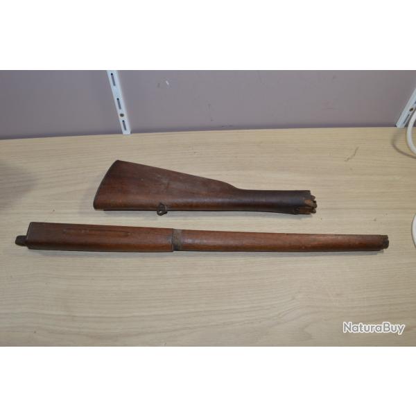 Crosse arrire / fut Avant pour Fusil Lebel Carabine scolaire WW1 / WW2 Restauration (10)