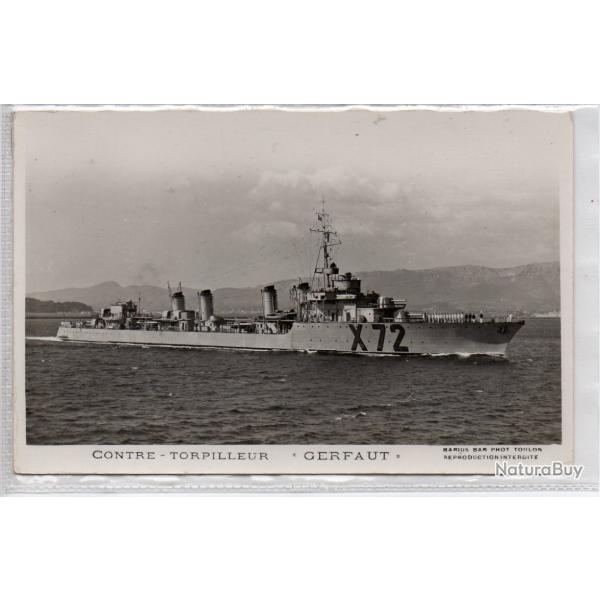 CPA - Marine de Guerre - CONTRE - TORPILLEUR  " PANTHRE " N1375
