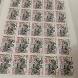 Serie monaco  ascat, upu 1942 à 1944,3 feuilles, Voir scans