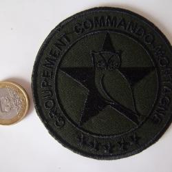 écusson militaire collection groupement commando de montagne insigne tissu