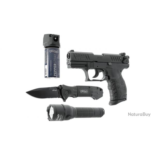 Kit R2D Pistolet d'alarme Walther P22Q CAL.9MM PAK 7CPS