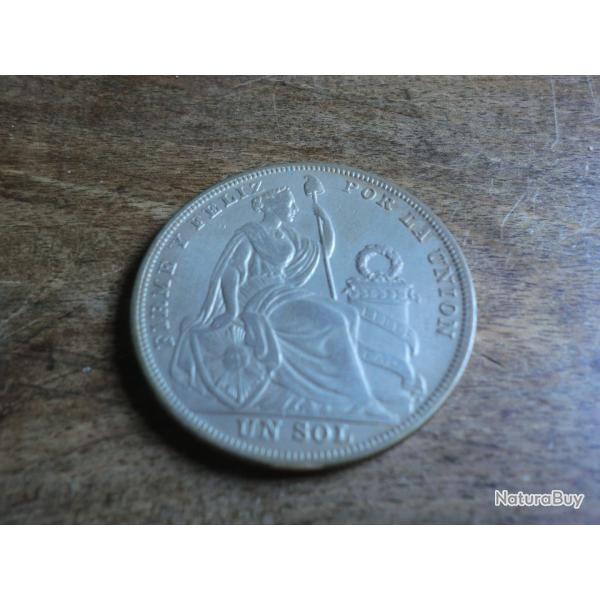 monnaie rpublique prou un sol " 1924