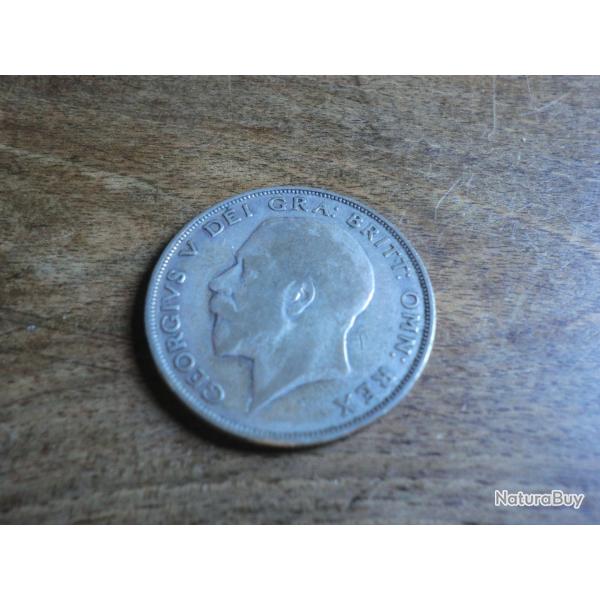 monnaie argent half crown georges V " 1923