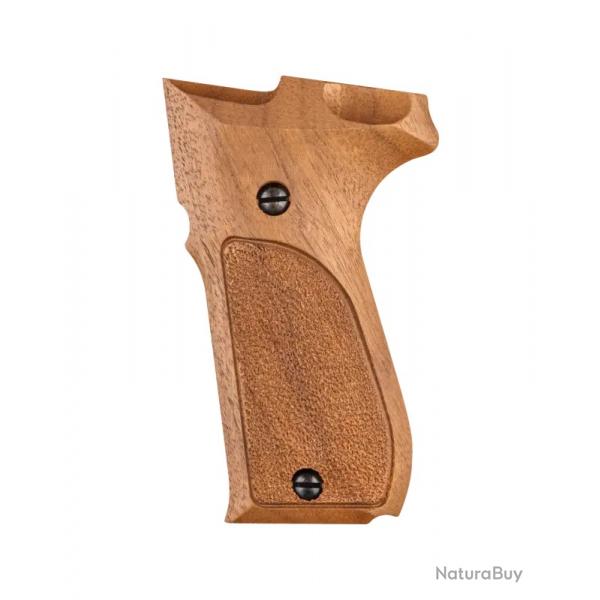 Plaquette de crosse en bois Walther pour pistolet d'alarme P88 CAL.9MM PAK