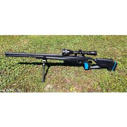Carabine PCP Stoeger XM1 S4 Sup. Cal. 4.5 + bipied + lunette Nikko Stirling 3-9 X 40 + Pompe à pied
