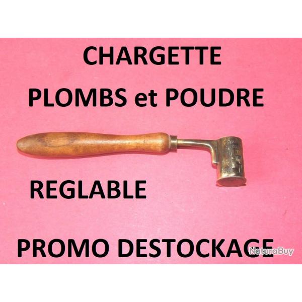 dosette chargette  PLOMBS et POUDRE REGLABLE  7.00 Euros !!!!!!!!!- VENDU PAR JEPERCUTE (GE247)