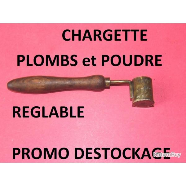dosette chargette  PLOMBS et POUDRE REGLABLE  7.00 Euros !!!!!!!!!- VENDU PAR JEPERCUTE (GE248)
