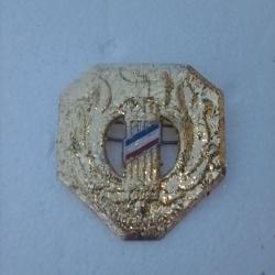 insigne militaire GMR  doré à l'or fin 24 carats!!!RARE