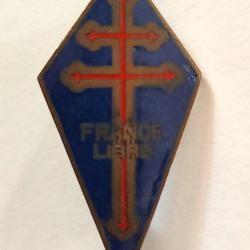 INSIGNE PERCHOIR  FNFL FRANCE LIBRE   fnfl  F.N.F.L  FNFL   FFL  2gm rare fabrication  le Caire