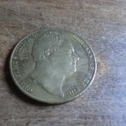 m&eacute;daille wales 5 cymru  gulielmus IIII D:G britanniar R.E.X F:D   " 1830