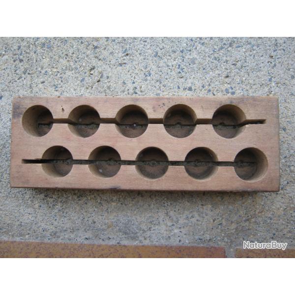 PORTE CARTOUCHE BOIS MANUFRANCE