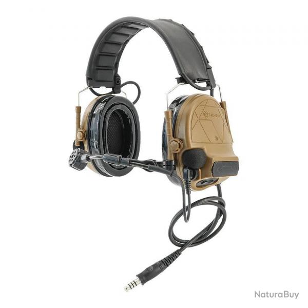 TAC-SKY Casque Tactique Type Comtac V - Tan