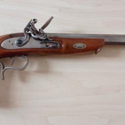 pistolet à silex poudre noire