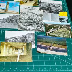 VERDUN ET SES CHAMPS DE BATAILLE PLUS 9 CARTES POSTALES