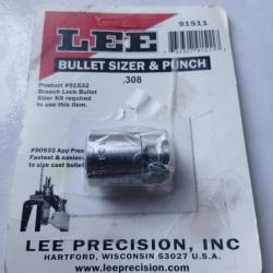 Lee bullet sizer & punch 308