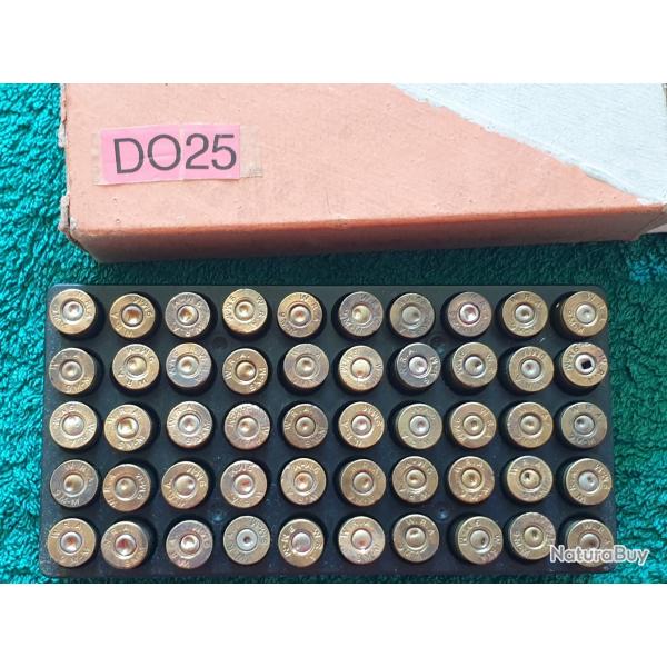 50 cartouches neutralises 9mm WRA, fabrication US, articles de parachutage (M 7.DO25)