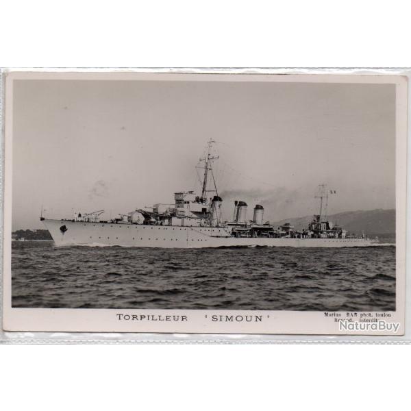 CPA - Marine de Guerre -TORPILLEUR  "SIMOUN " N1388