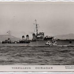 CPA - Marine de Guerre -TORPILLEUR  " OURAGAN " N°1389