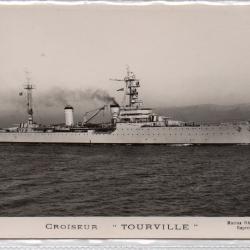 CPA - Marine de Guerre - CROISEUR " TOURVILLE " N&deg;1390