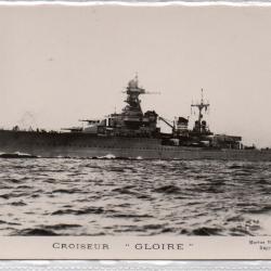 CPA - Marine de Guerre - CROISEUR " GLOIRE " N&deg;1392