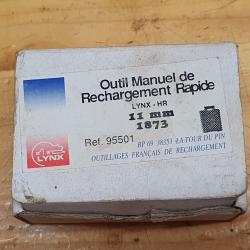 Outil  de rechargement Lynx Huard HR 11mm revolver 1873 / 1874 Bon état