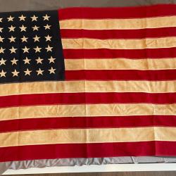 Drapeau us ww2 48 étoiles original américain usa militaria
