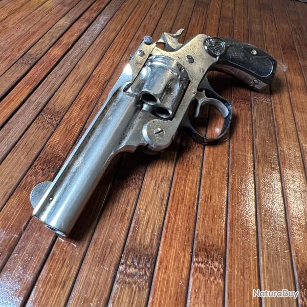 REVOLVER SMITH & WESSON DA TOP BREAK CALIBRE 38 S&W MONOMATRICULE