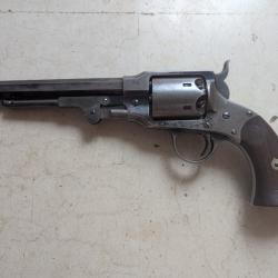 Rogers & Spencer Origine Original Utica New York NY Calibre 44 Revolver Barillet Poudre Noire 1863