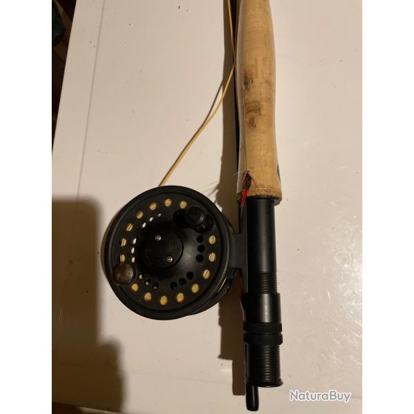 Canne  mouche, avec set pour pcher