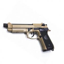 PISTOLET 6MM KJM9 A1 CO2 TAN