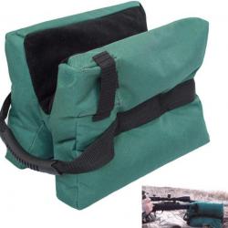 Sac de tir avant pour fusil ou carabine- vert - LIVRAISON GRATUITE