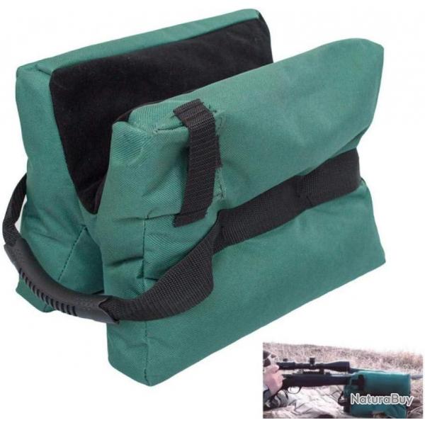 Sac de tir avant pour fusil ou carabine- vert - LIVRAISON GRATUITE