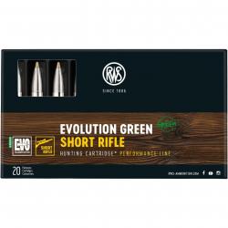 .308 Win. Short Rifle Evolution Green 9,0g/139grs. (Calibre: .308 Win.)