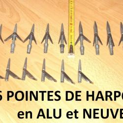 LOT de 16 POINTES de HARPON - VENDU PAR JEPERCUTE (D25D444)