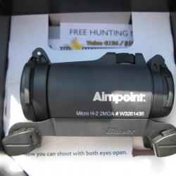 Aimpoint Micro H2 - 4Moa   avec  montage ORIGINAL Blaser B97