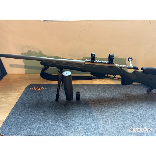 Tikka T3X Super Varmint Tungsten Cerakote verte cal 308win