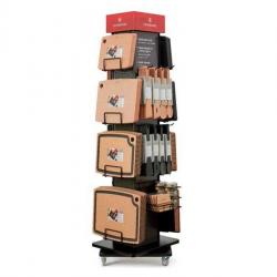 Presentoir tournant 114 emplacements Victorinox pour planches a decouper et ustansiles
