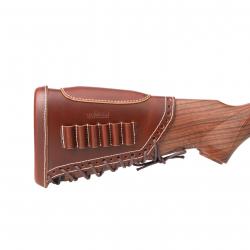 Busc de crosse avec cartouchière pour droitier - calibre .308 30.06,etc - LIVRAISON GRATUITE