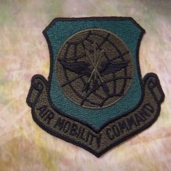 écusson Air Mobility Command (AMC) commandements US Air Force États-Unis insigne tissu
