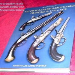 Le RASO - Les pistolets reglementaires français de 1730 à 1822 - silex