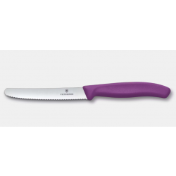 Victorinox 6.7835.C1 Couteau à tomate et de table couleur mauve Swiss Classic - 1 pièce