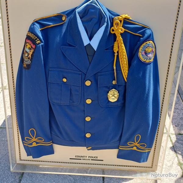 blouson de la police de Dallas