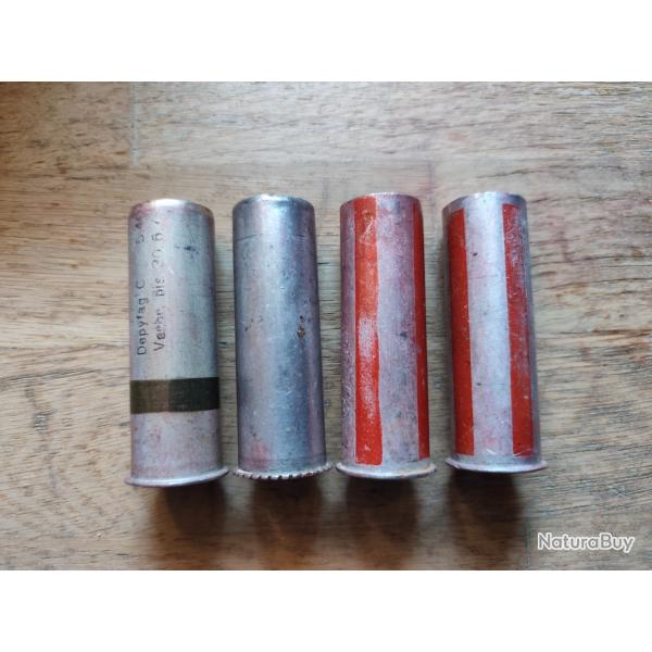 Cartouches lance fuse allemand LP34 - LP42 ww2
