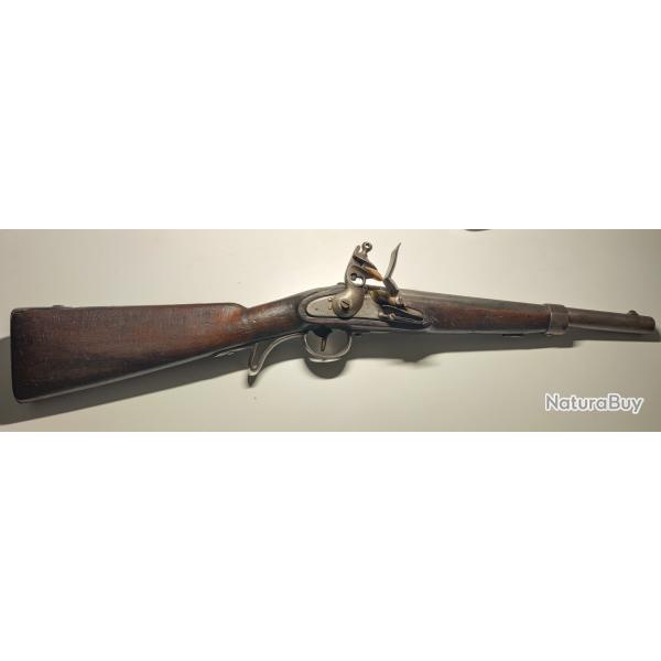 Rare carabine de cavalerie  silex autrichienne Hussard - Flintlock - Carbine