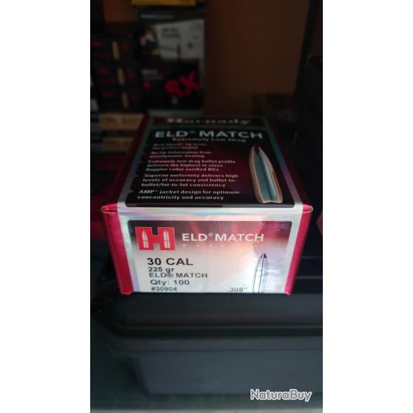 Ogives hornady cal 30 neuf