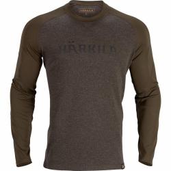 T-shirt Harkila Metso L/S Willow green L