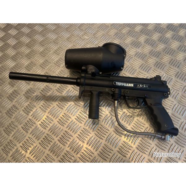 lanceur paintball tippmann a5 avec loader cyclone